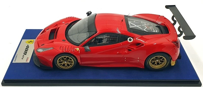 Look Smart 1/18 Scale LS18RC09 - Ferrari 488 GT3 - Red - Image 3 of 4