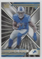 2021 Panini XR Rookies White 45/75 Amon-Ra St Brown #175 8sr