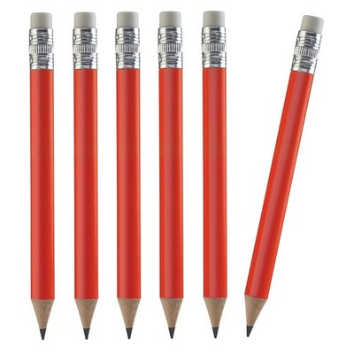 Wood-Cased #2 Mini Pencils With Eraser, Pre-sharpened, HB Lead Bulk Box, 200 ...
