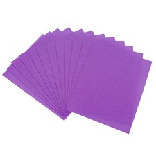 12 x Purple Shiny EVA Foam Sheets 11 x 8 Inch 2mm Thick for Craft DIY