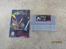 Lost Vikings 2 (Super Nintendo Entertainment System, 1997) SNES w/ manual