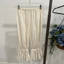 Magnolia Pearl Bloomer Pants Ivory Vintage One Size item B1 