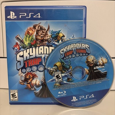NOT WORKING Skylanders Trap Team Sony Playstation 4 PS4 2014 Game Only Complete