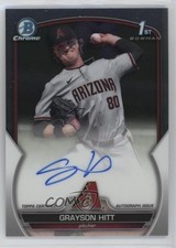 2023 Bowman Draft Chrome Prospect Auto Grayson Hitt #CDA-GH Auto 1d59