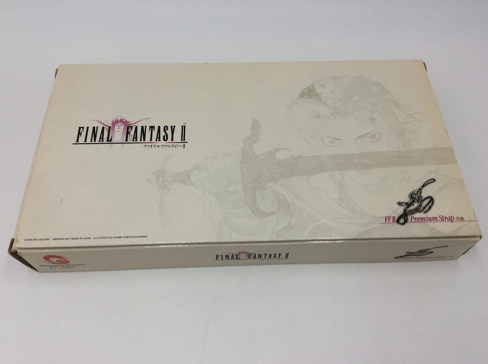 【Falta correa】Consola Bandai Wonder Swan Color FINAL FANTASY 2 Limited en caja Foto 2 de 4