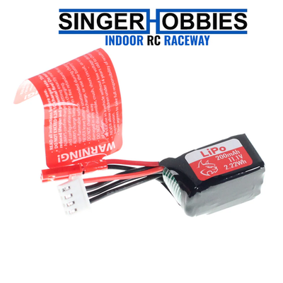 REDCAT RER42141 11.1V 3 cell Lipo Battery (200mah) (JST) (1pc