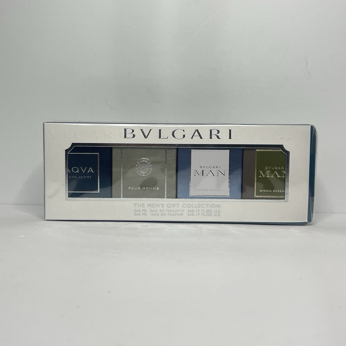 BVLGARI MAN GLACIAL ESSENCE ギフトセット Bvlgari Man Glacial Essence Eau De Parfum 2-Pcs Set / New With Box