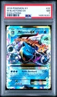2016 POKEMON XY EVOLUTIONS #22 M BLASTOISE EX PSA 7