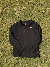 Levi's Thermal Black Shirt, Kid's Medium, 5-6 Years