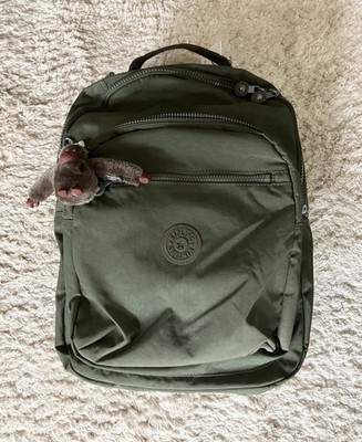 Kipling Seoul Laptop Backpack Green
