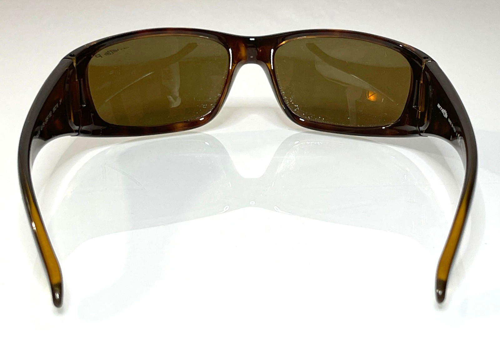 Vtg Tortoise Shell Arnette Quick Draw Sunglasses … - image 6