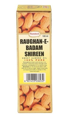 Hamdard Almond Oil for Smooth Hair, Nourished Skin & Active Lifestyle, Pack of 2