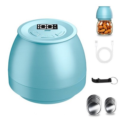 Mason Jar Vacuum Sealer for Regular & Wide Mouth Canning Jars, Automatic Seal...