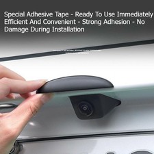 Car Backup Camera Rain Visor Protector Universal Fit Easy Installation 2 Pack