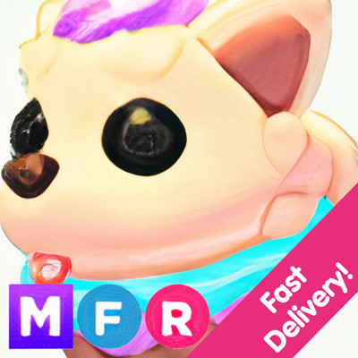 Pupcake   Mega Neon Fly Ride MFR   US Seller Adopt From Me Today