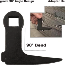 Wrench Adaptor Heavy Duty Adjustable Angle Attachment 1/2 inch Drive Ratchet