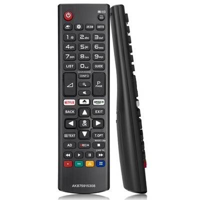 Original LG 49UJ630V Fernbedienung für LED TV mit Amazon & Netflix Tasten
