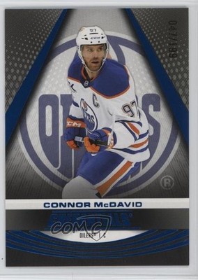 2025-26 Upper Deck Credentials Blue 47/199 Connor McDavid #97 f6d