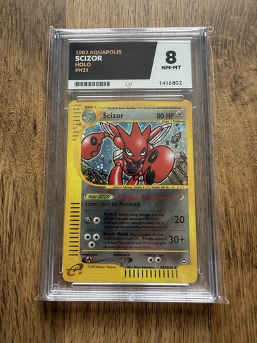 Scizor graded ACE 8 for sale on eBay