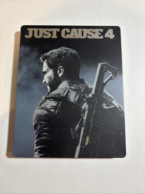 Just Cause 4 PlayStation 4 PS4 Steelbook CIB Complete in box minor wear