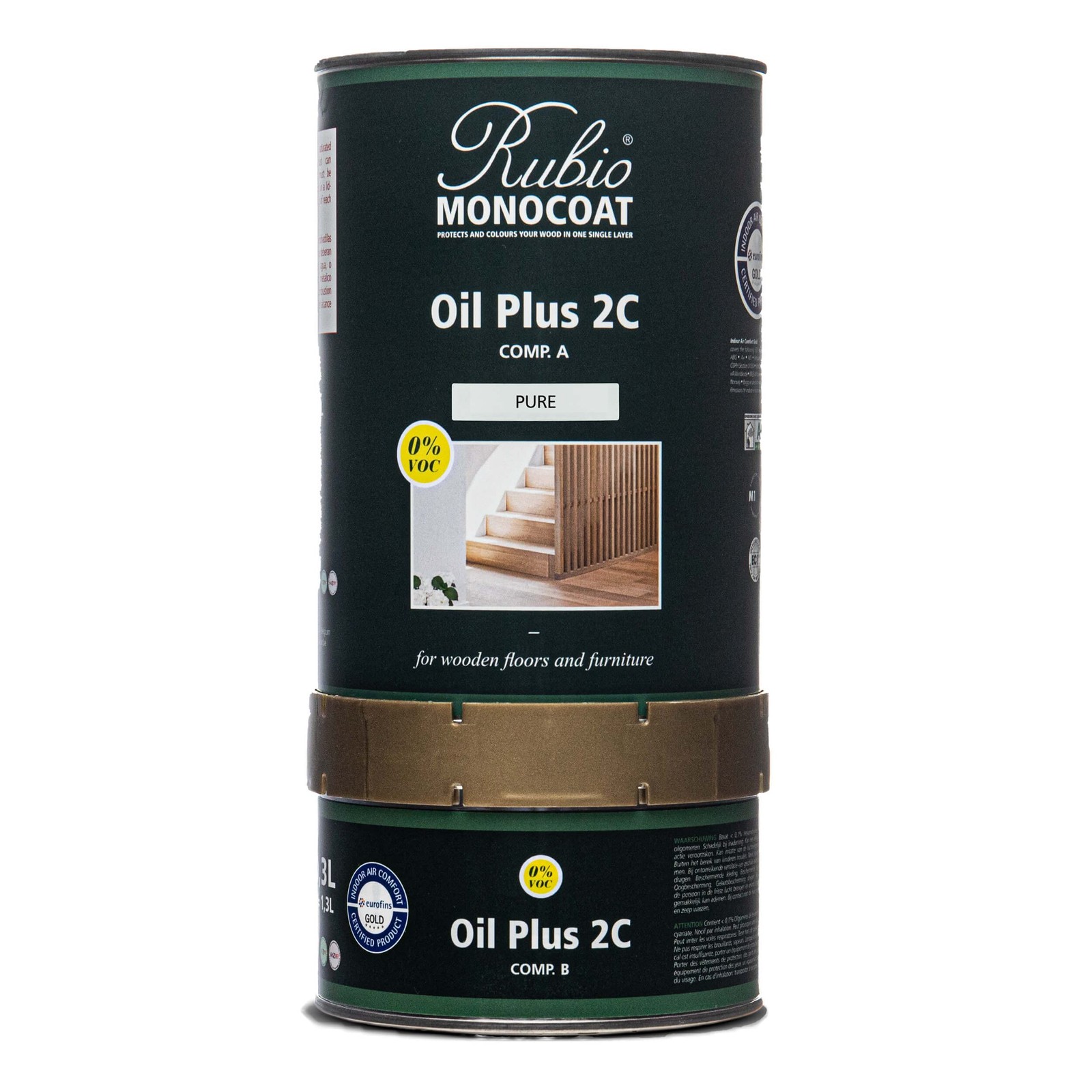 Finish 650 Ft&sup2; - Pure | Oil Plus 2c | Quick-dry, Eco-...