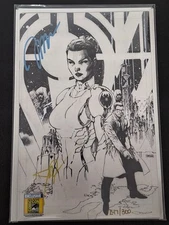 Ascencia 1 Wake Entertainment 2021 SDCC Virgin Exclu. Double Signed - Jim Lee