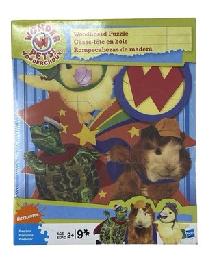 Wonder Pets Wood Board Tray Puzzle Linny Ming-Ming Tuck Hasbro 2009 New SEALED