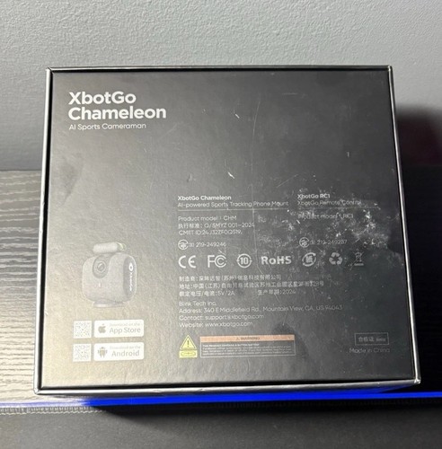 XbotGo Chameleon Rechargeable Sports Tracking AI Cameraman With Remote - Picture 3 of 3
