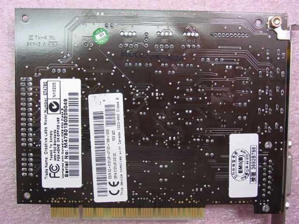 Dell Sound Blaster Live! PCI Card - Creative Labs CT4780 EMU10K1-NGF Chip 181UR - Image 4 of 4