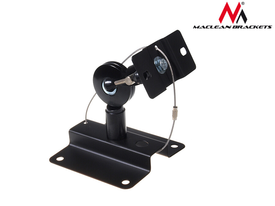 Support de plafond pour enceinte orientable Maclean MC-553 pour éliminer l'encombrement au sol