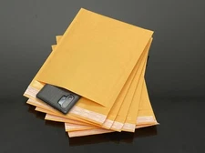 Made In USA  4x8 #000 Kraft Bubble Mailers Padded Envelopes Shipping Bags