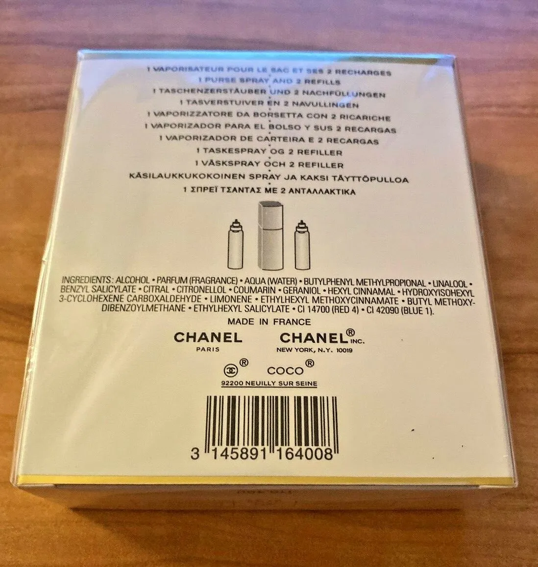 CHANEL COCO MADEMOISELLE (3 x 0.7 oz) Eau De Parfum EDP TWIST AND