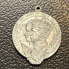 1939 Canada Royal Visit of George VI & Queen Elizabeth Souvenir Medal