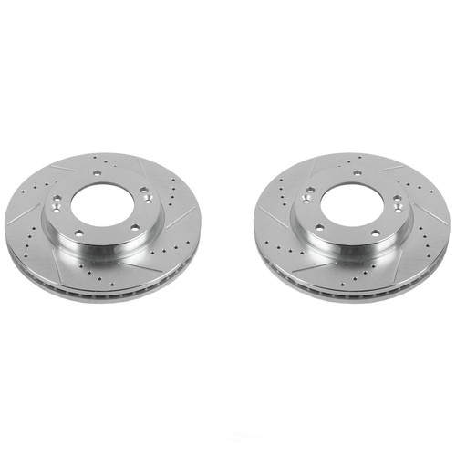 PowerStop Rotor Kit | 2021–2025 Hyundai Sonata (JBR1934XPR)