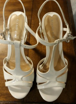 gianni bini silver heels