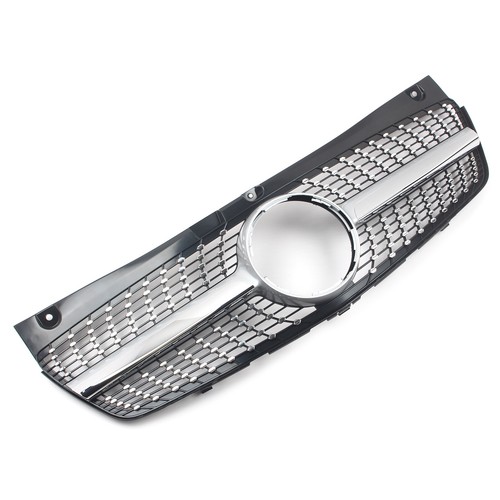 für Mercedes-Benz W639 Viano/Vito 2011-14 Front Racing Facelift Grills Silber - Picture 6 of 14