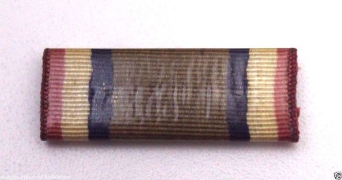 WWI 1909 Vintage Cuban Pacification Ribbon Bar steel back plate each R6080