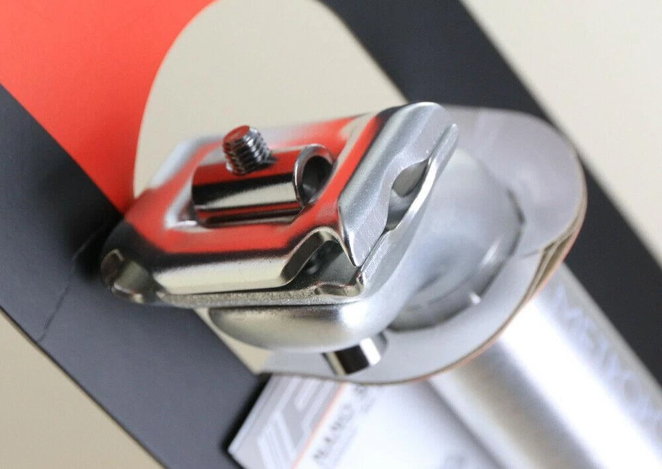 Tija de sillín de aleación para bicicleta FSA Metropolis 31,6 mm 350 mm plateada nueva Foto 3 de 4