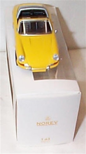 Porsche 911 Targa 1969 in Yellow 1-43 scale new in box Norev - Picture 3 of 4