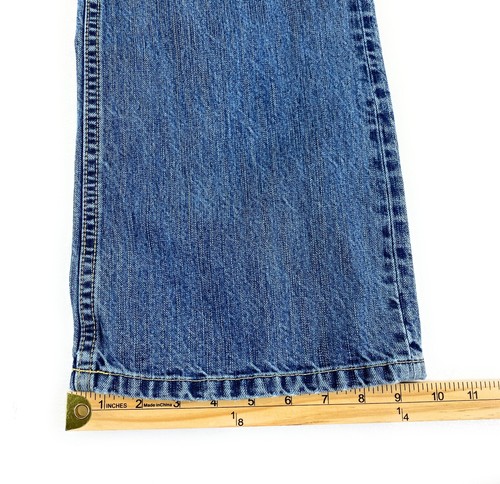 Indigo Palms Tommy Bahama Men's Bootcut Distressed Denim Blue Jeans 34x34 - Picture 14 of 15