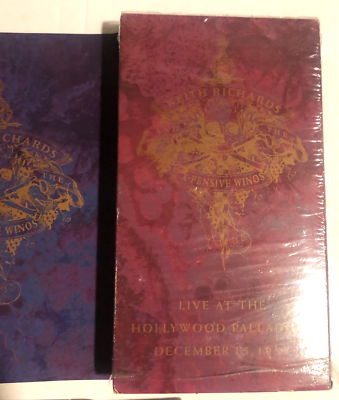 KEITH RICHARDS X-PENSIVE WINOS ストーンズVHS Keith Richards & The X-Pensive Winos Live At The Hollywood