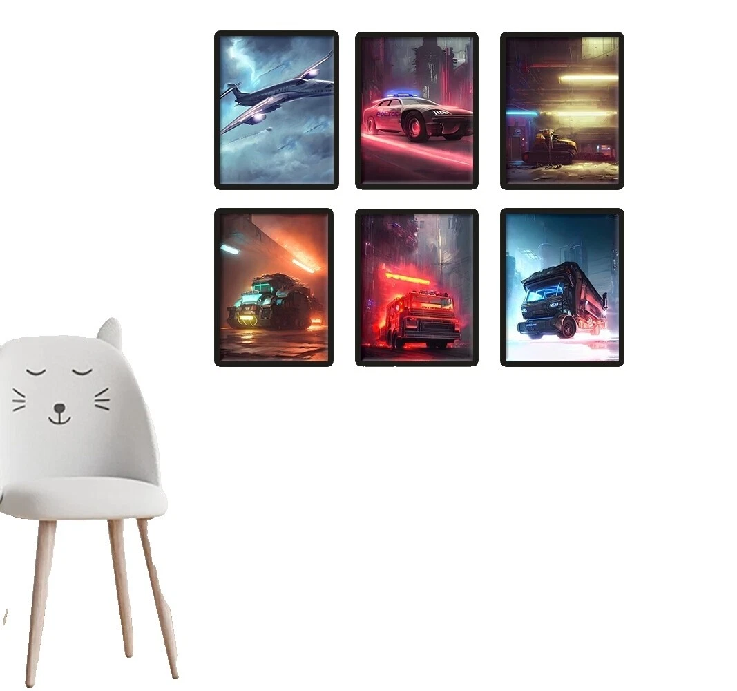 Декор детской Автомобили