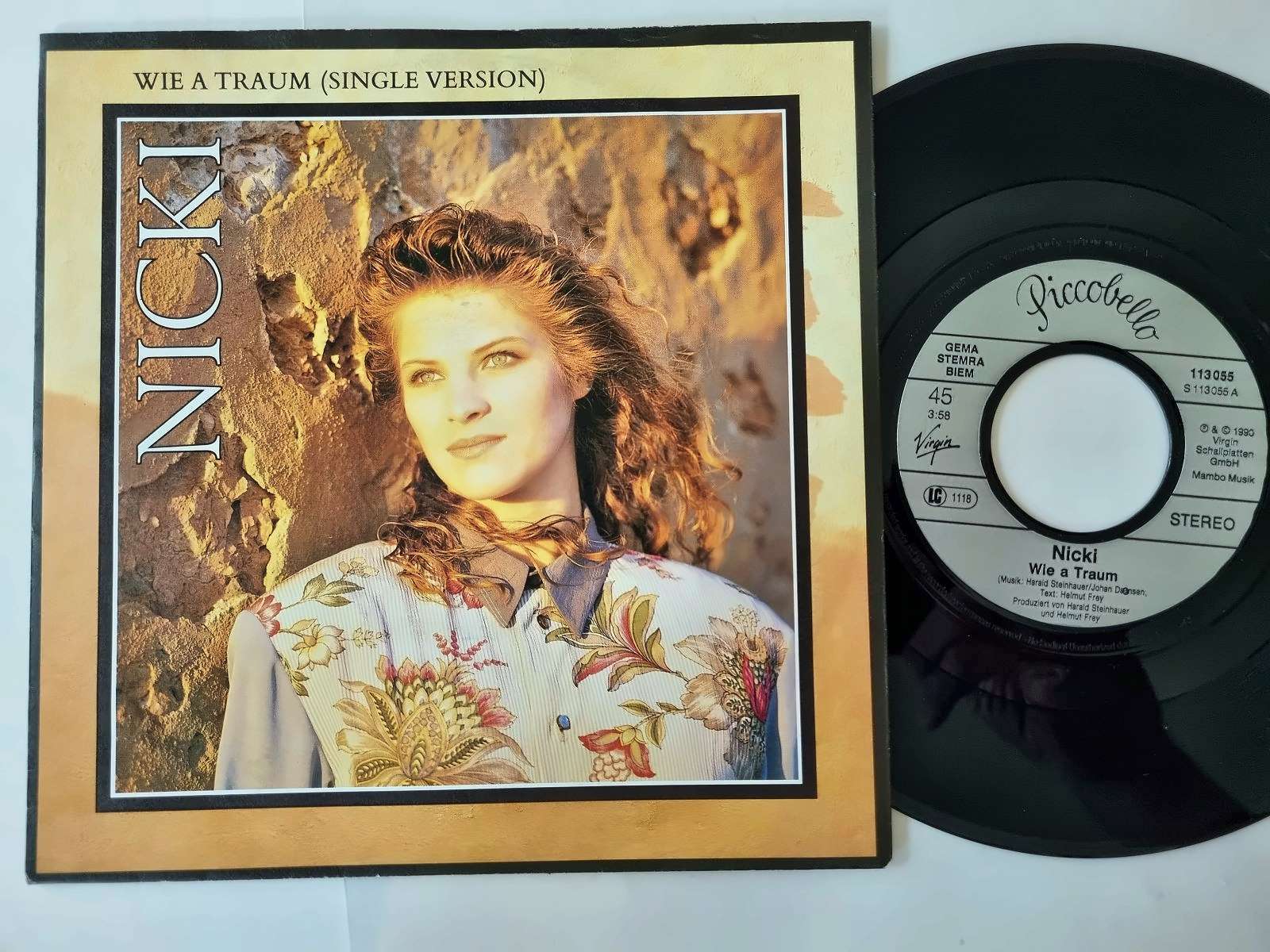 Nicki - Wie a Traum (Single Version) 7'' Vinyl Germany
