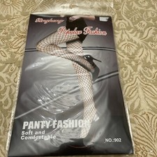 FISHNET PANTYHOSE IN BLACK NEW LARGE SIZE FISHNETS