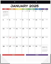 2025 Magnetic Fridge Calendar - Refrigerator Calendar 2025, JAN 2025 - DEC 2025,