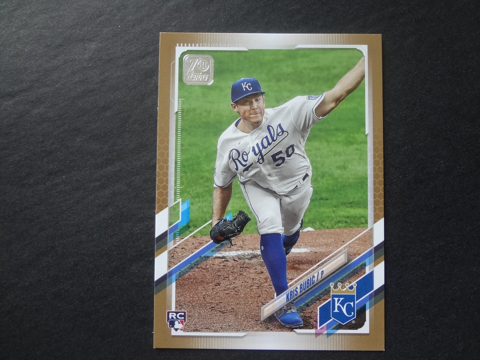 2021 Topps Kris Bubic /2021 Gold Rookie 238 RC Kansas City Royals KC