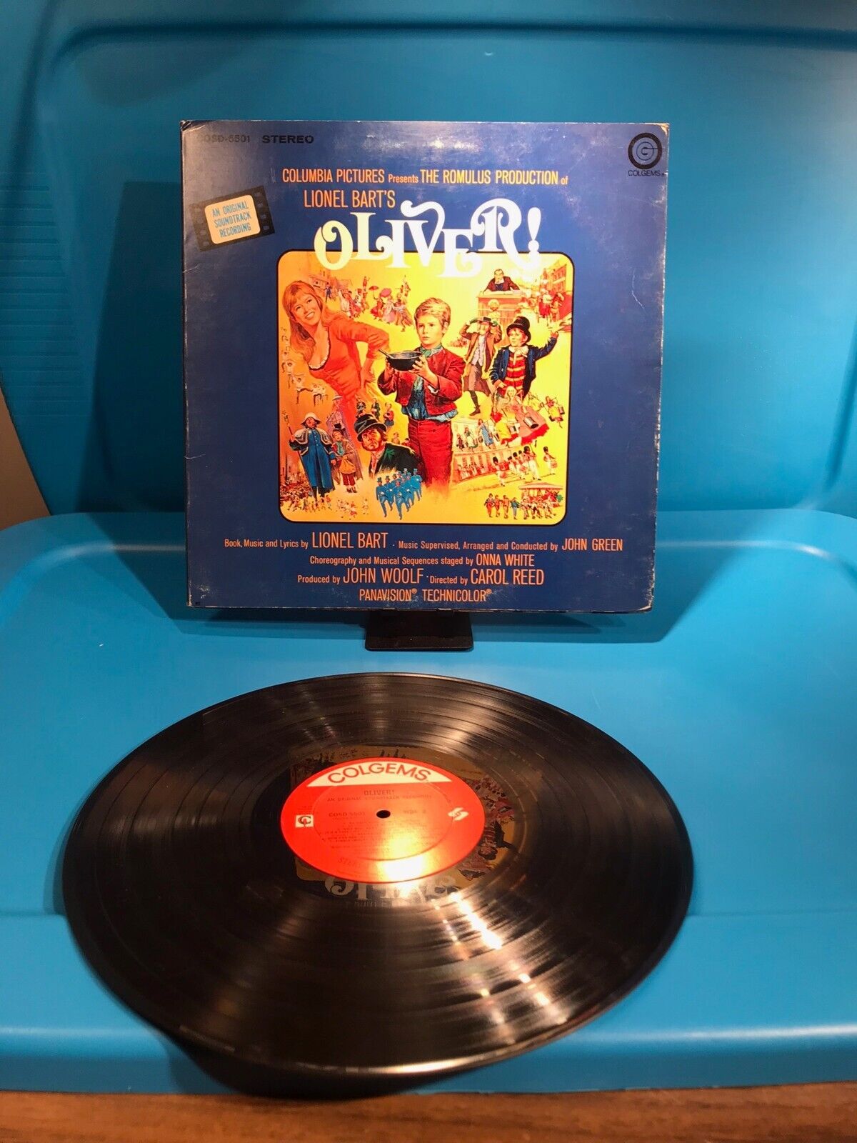 Oliver Original Motion Picture Soundtrack LP  Album EX Condition 1968 RCA