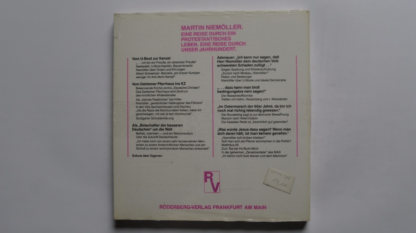 Thumbnail - R3g082 Niemöller - Was Würde Jesus Dazu Sagen? Reise Durch Ein