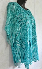 Ladies Sweet n Sassy Polyester Green Pull Over Made in USA Vintage Size X Large