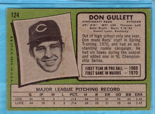 1971 Topps Baseball Cards PickYour favorite 1-199 - Picture 200 of 306